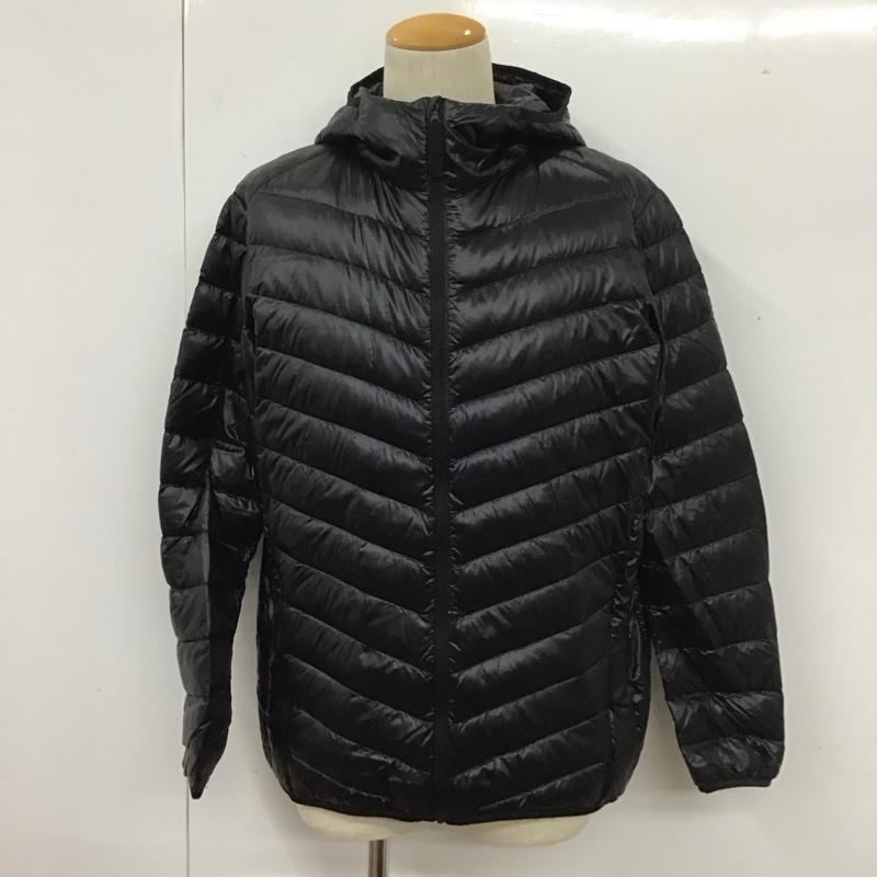 ユニクロ UNIQLO ジャケット、上着 ダウンジャケット 311-156562 ウルトラライトダウン L 無地 黒 / ブラック /  メンズ USED 古着 中古 10110523