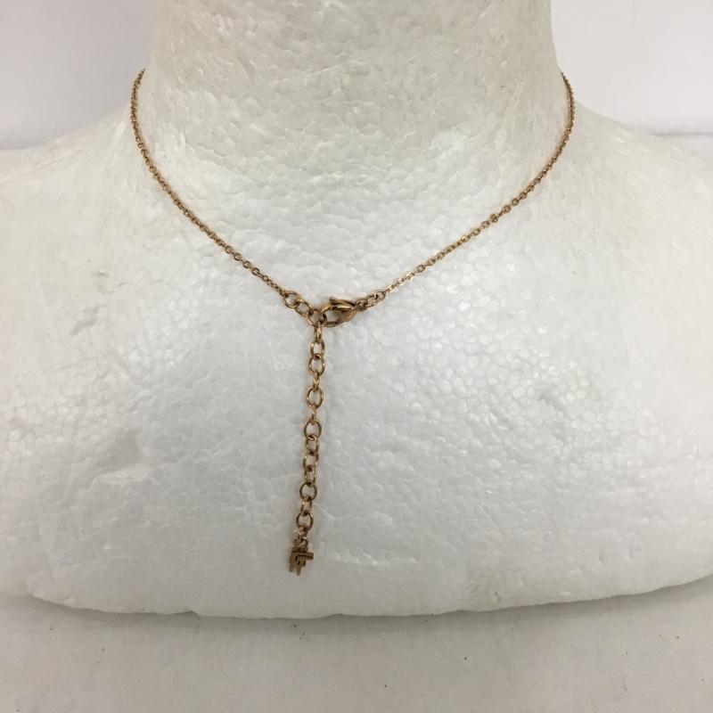 フォリフォリ Folli Follie アクセサリー ネックレス、ペンダント ロゴ、文字 金 / ゴールド /  レディース USED 古着 中古 10137866