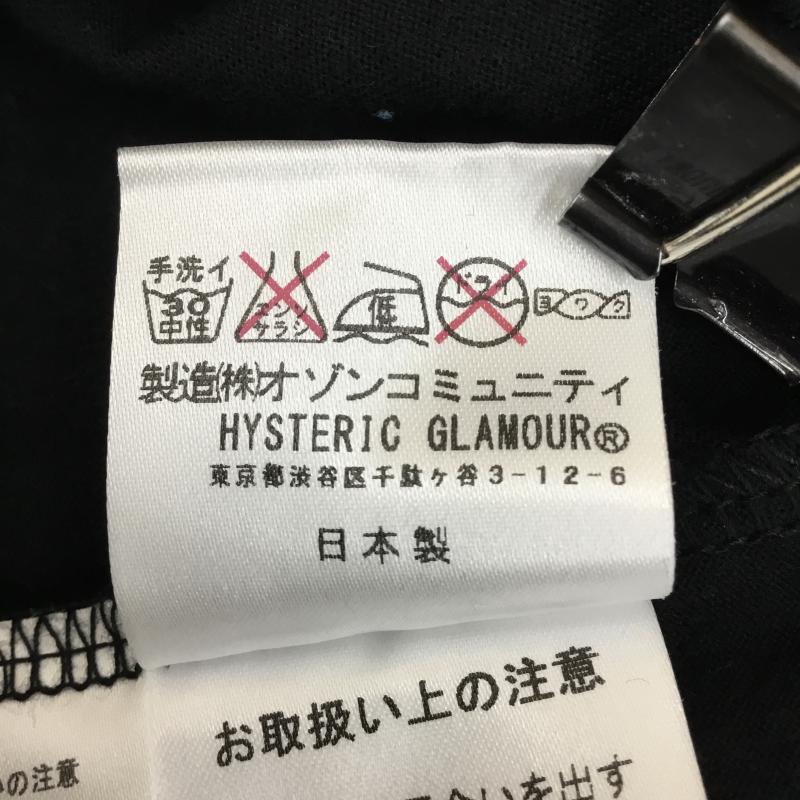 ヒステリックグラマー HYSTERIC GLAMOUR カットソー 半袖 0251CT33 M プリント 黒 / ブラック /  メンズ USED 古着 中古 10144398