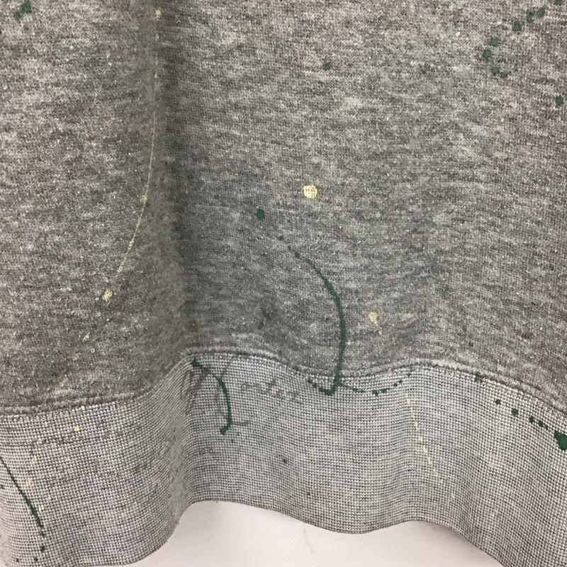 アヴィレックス AVIREX U.S.A. カットソー 半袖 半袖カットソー プリントTシャツ クルーネックカットソー L プリント 灰 / グレー /  メンズ USED 古着 中古 10131427