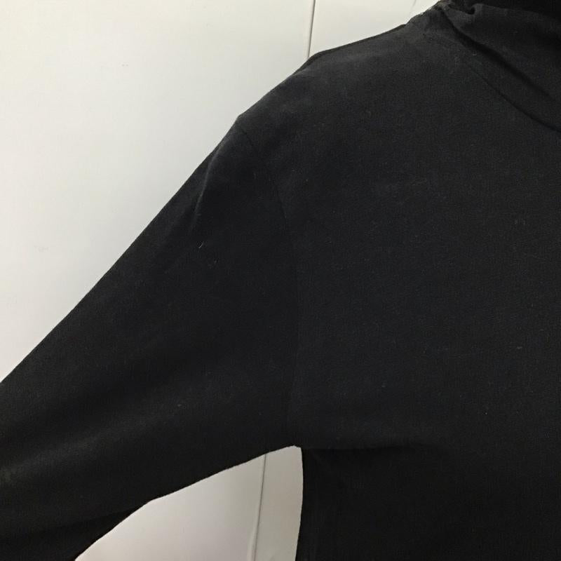 リブインコンフォート Live in comfort ワンピース ロングスカート CS-693-086 タートルネックインナーワンピース ロングワンピース 無地 黒 / ブラック /  レディース USED 古着 中古 10110243