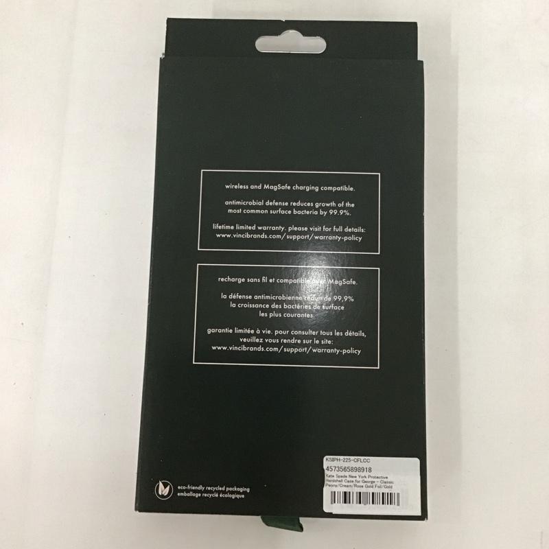 ケイトスペード Kate Spade ファッション小物 ファッション小物 KSIPH-225-CFLCC iPhoneケース iPhone 14 Pro Max Protective Hardshell Case ロゴ、文字 X 花柄 マルチカラー / マルチカラー /  レディース USED 古着 中古 10122762