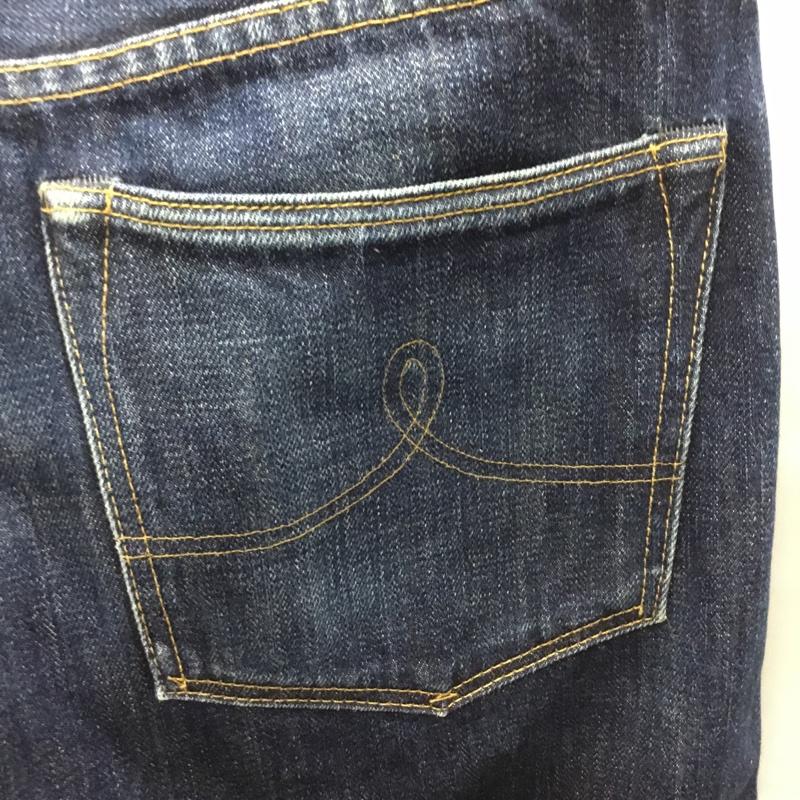 ダブルアールエル ラルフローレン RRL RALPH LAUREN パンツ デニム、ジーンズ 32 × 32 ストレート 32インチ 無地 インディゴ / インディゴ /  メンズ USED 古着 中古 10109686