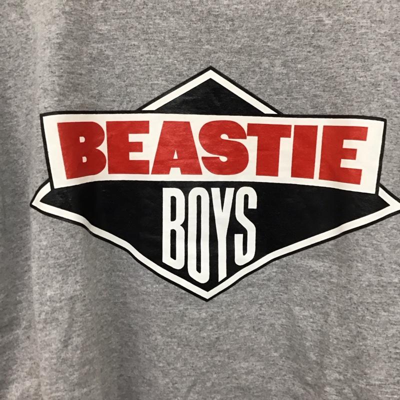 古着 USED Tシャツ 半袖 BEASTIE BOYS RAPTEES バンドTシャツ L ロゴ、文字 灰 / グレー /  メンズ USED 古着 中古 10123350
