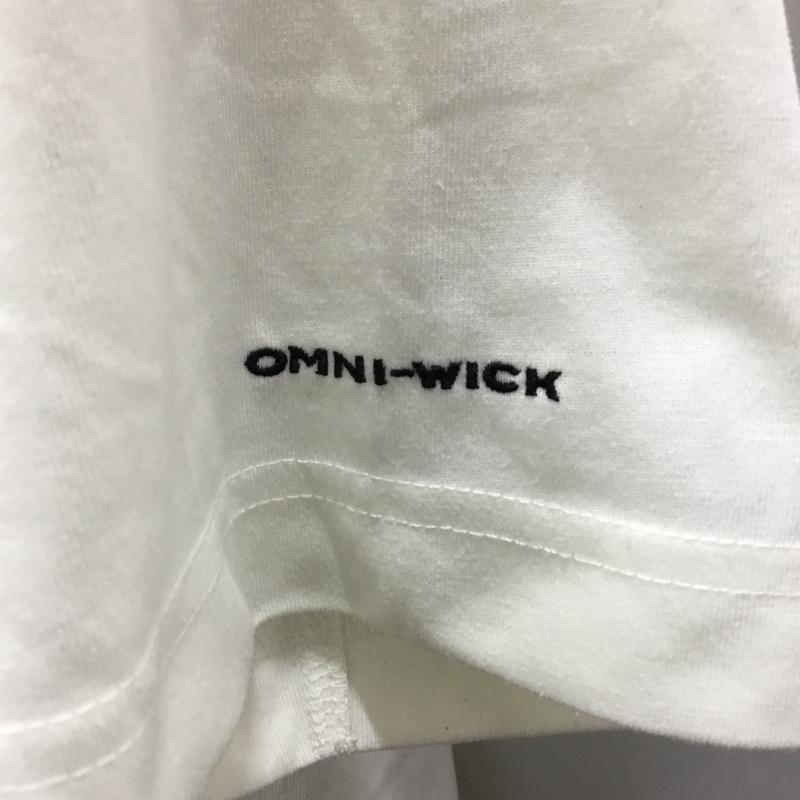 コロンビア Columbia Tシャツ 半袖 半袖カットソー プリントTシャツ クルーネックカットソー S ロゴ、文字 白 / ホワイト /  メンズ USED 古着 中古 10114096