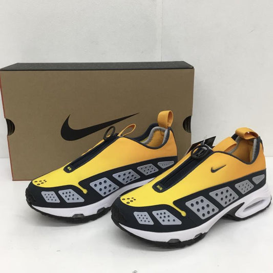 ナイキ NIKE スニーカー スニーカー HJ8080-700 Canyon Gold and Deep Ocean 24.5cm ロゴ、文字 黒 / ブラック / X 紺 / ネイビー / X 橙 / オレンジ / X 黄 / イエロー / X 白 / ホワイト /  レディース USED 古着 中古 10129683