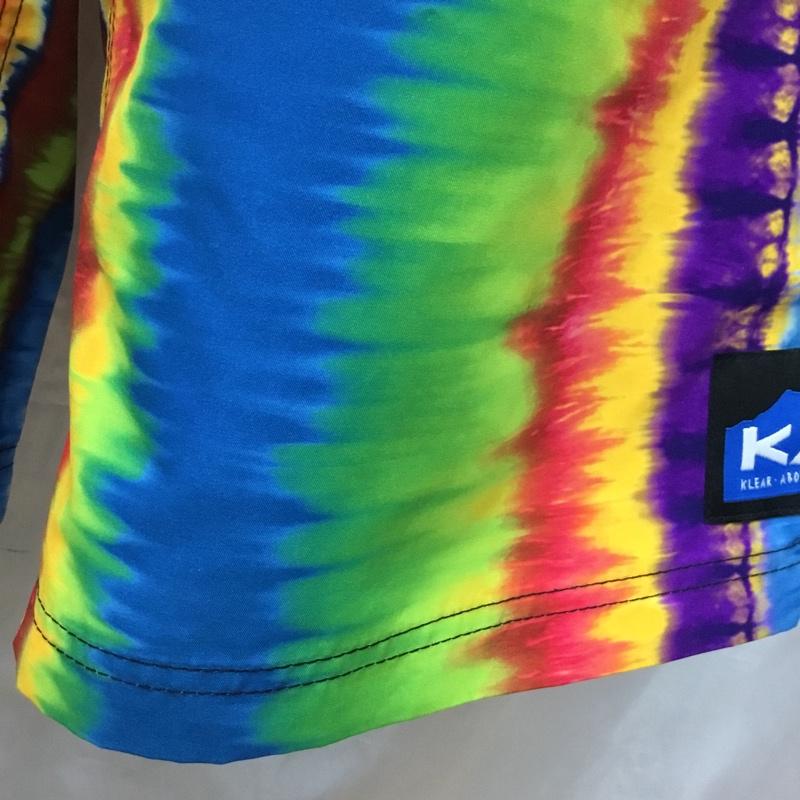 カブー KAVU パンツ ショートパンツ ハーフパンツ ショートパンツ カジュアルパンツ アウトドア M プリント マルチカラー / マルチカラー /  メンズ USED 古着 中古 10120109