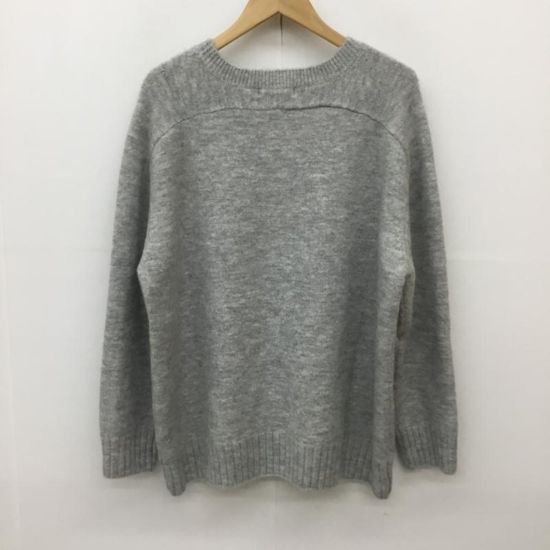 サニーレーベル Sonny Label ニット、セーター 長袖 LA37-26T701 FREE 無地 灰 / グレー /  レディース USED 古着 中古 10145410