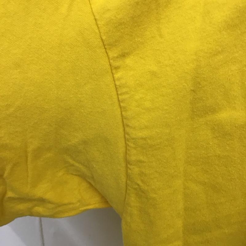ポロスポーツラルフローレン POLOSPORT Tシャツ 半袖 クルーネック XL ロゴ、文字 黄 / イエロー /  メンズ USED 古着 中古 10110962
