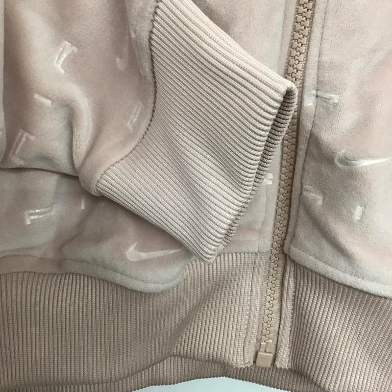 ナイキ NIKE ジャケット、上着 ジャンパー、ブルゾン DD5450-601 ベロア M ロゴ、文字 桃 / ピンク /  レディース USED 古着 中古 10140652