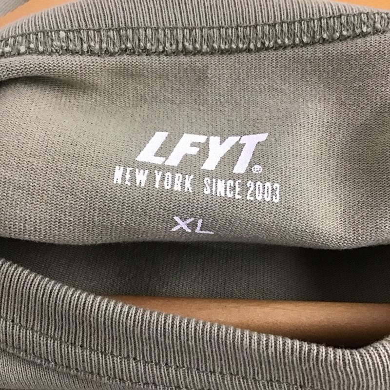 ラファイエット Lafayette Tシャツ 半袖 半袖カットソー 無地Tシャツ クルーネックカットソー XL 無地 カーキ / カーキ /  メンズ USED 古着 中古 10133643