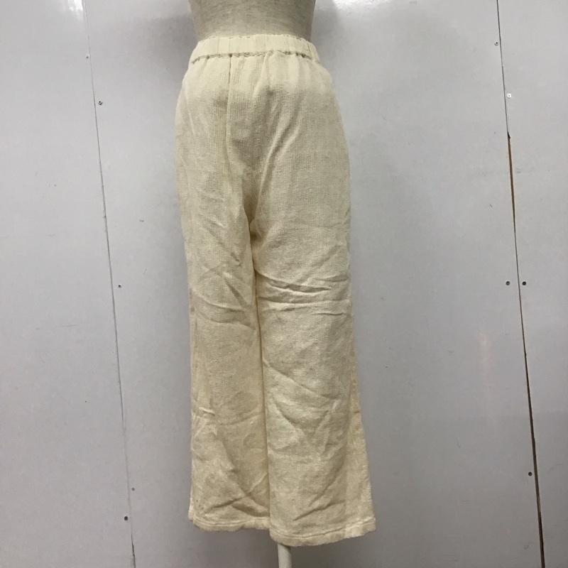 アズールバイマウジー AZUL BY MOUSSY セットアップ セットアップ 250GSB30-158C LINEN LIKE LOOSE POCKET SH LINEN LIKE WIDE PANTS M 無地 アイボリー / アイボリー /  レディース USED 古着 中古 10147161