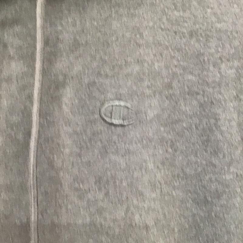 チャンピオン Champion パーカー 長袖 長袖パーカー プルオーバーパーカー スウェット L ロゴ、文字 ダークグレー / ダークグレー /  メンズ USED 古着 中古 10148945