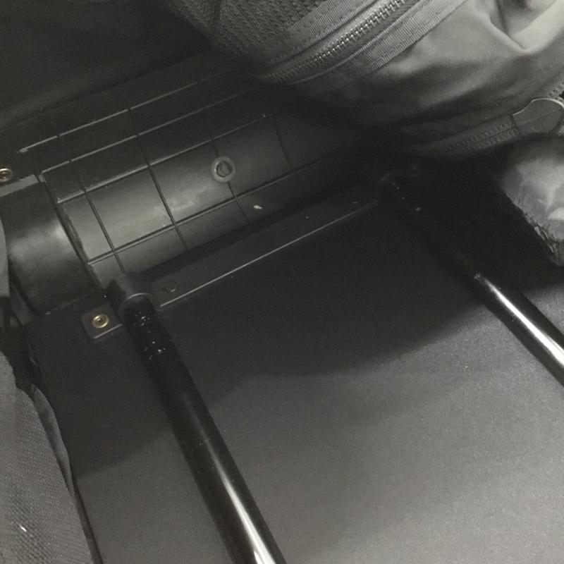 ラゲッジ レーベル LUGGAGE LABEL スーツケース、トランク スーツケース、トランク キャリーバッグ トラベルバッグ 二輪 ボストンバッグ ロゴ、文字 黒 / ブラック /  メンズ USED 古着 中古 10145623