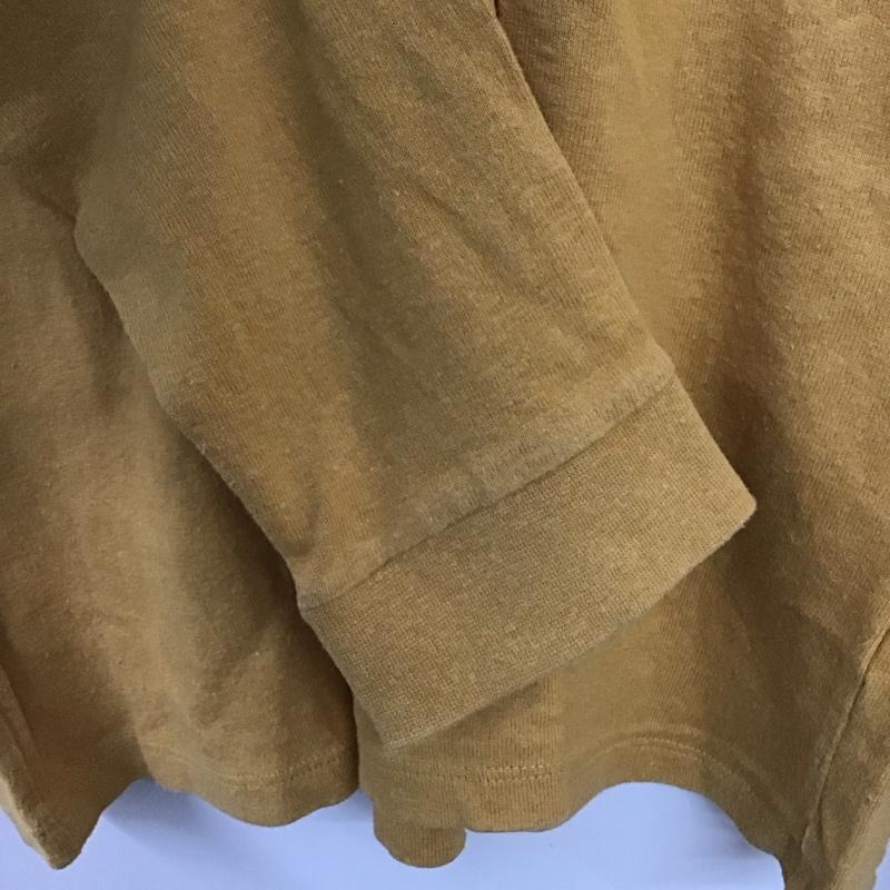 パタゴニア patagonia Tシャツ 長袖 STY53385 FA23 胸ポケット ロングスリーブ ワークポケットTシャツ L ロゴ、文字 橙 / オレンジ /  メンズ USED 古着 中古 10144086