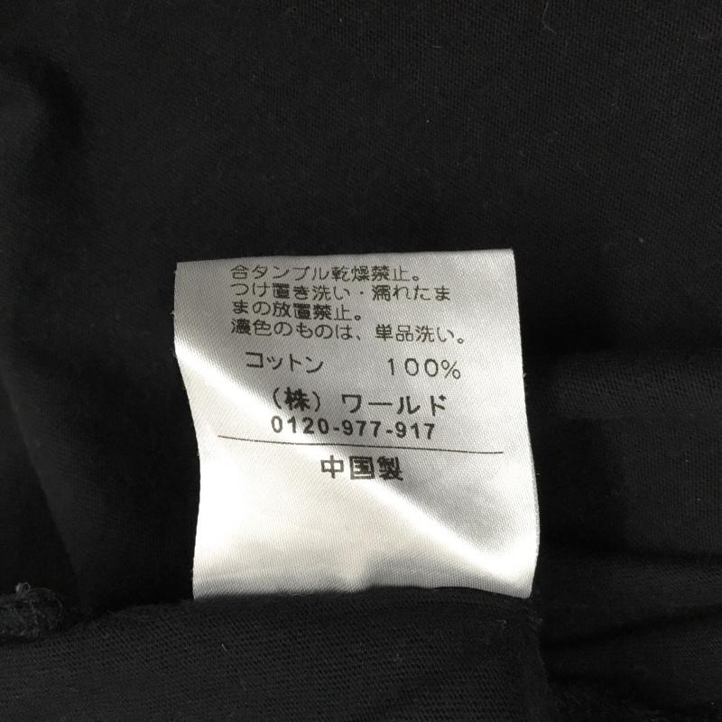 ベースコントロール BASECONTROL Tシャツ 半袖 XL 無地 黒 / ブラック /  メンズ USED 古着 中古 10110590