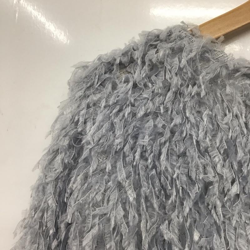 ローリーズファーム LOWRYS FARM カットソー 長袖 2 無地 灰 / グレー /  レディース USED 古着 中古 10148618