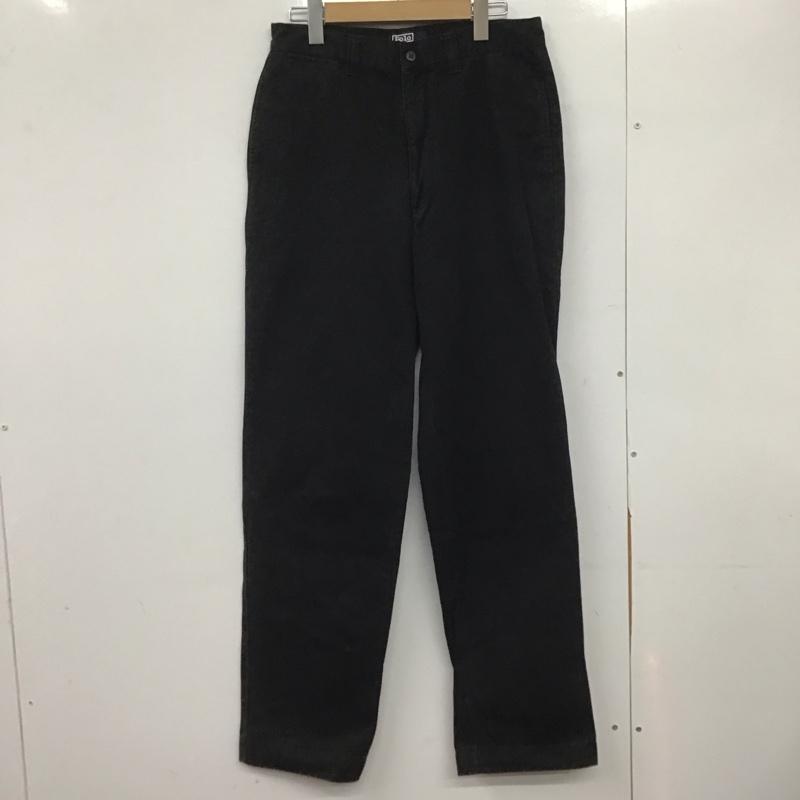 ポロラルフローレン POLO RALPH LAUREN パンツ チノパン チノパン ワイドパンツ カジュアルパンツ 30インチ 無地 黒 / ブラック /  メンズ USED 古着 中古 10145737