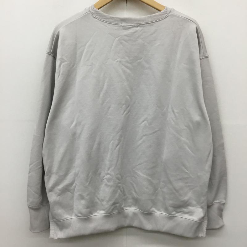 グローバルワーク GLOBAL WORK トレーナー 長袖 GW625175AD FREE プリント グレージュ / グレージュ /  レディース USED 古着 中古 10142210