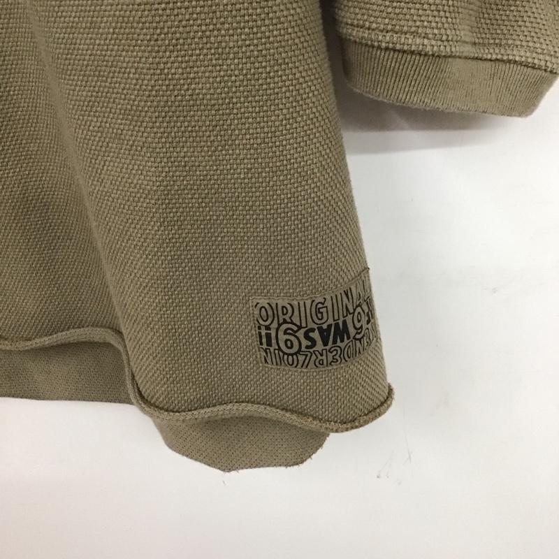 テンダーロイン TENDERLOIN Tシャツ 長袖 半袖カットソー プリントTシャツ クルーネックカットソー 長袖カットソー XL ロゴ、文字 茶 / ブラウン /  メンズ USED 古着 中古 10130033