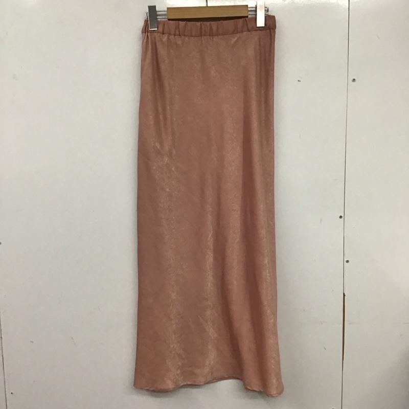 ローリーズファーム LOWRYS FARM スカート ロングスカート FREE  桃 / ピンク /  レディース USED 古着 中古 10140291
