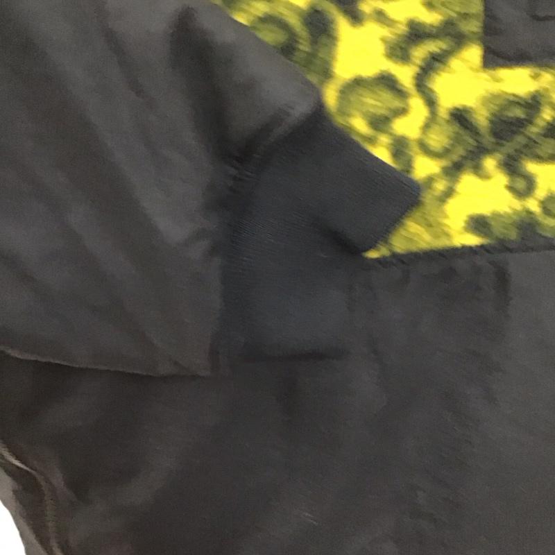 ザノースフェイス THE NORTH FACE ジャケット、上着 ジャケット、ブレザー nl71962 94RAGEClassicFleecePulloverJKT フリースジャケット プルオーバー L 総柄 黒 / ブラック / X 黄 / イエロー /  メンズ USED 古着 中古 10108681