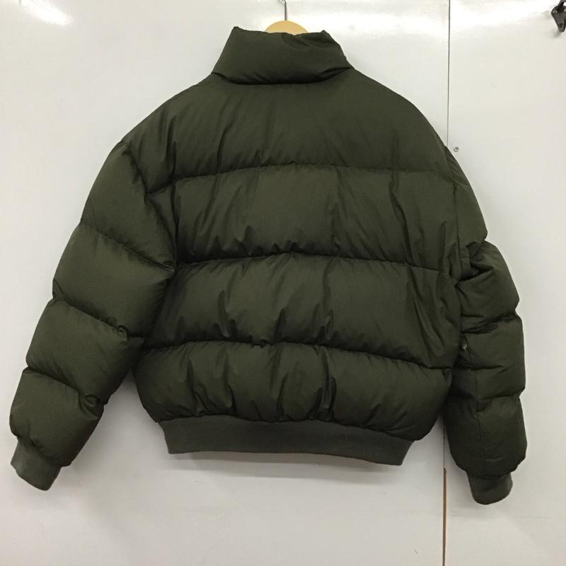 ポロバイラルフローレン Polo by RALPH LAUREN ジャケット、上着 ダウンジャケット ジップアップジャケット ナイロンジャケット アウター ダウンジャケット M ロゴ、文字 カーキ / カーキ /  メンズ USED 古着 中古 10141449