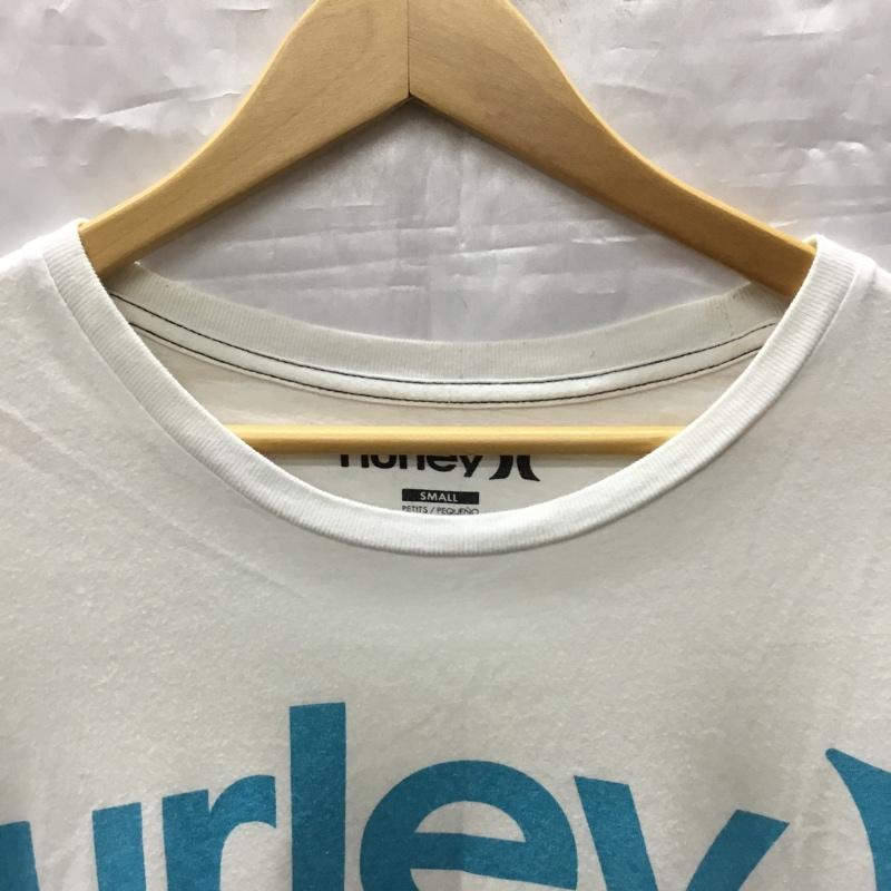 ハーレー Hurley Tシャツ 半袖 J1703B021 クルーネック S ロゴ、文字 白 / ホワイト /  メンズ USED 古着 中古 10115544