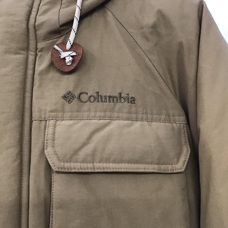コロンビア Columbia ジャケット、上着 ジャンパー、ブルゾン 213 pm5778 スピカジャケット ジップアップジャケット アウター L ロゴ、文字 ベージュ / ベージュ /  メンズ USED 古着 中古 10142610
