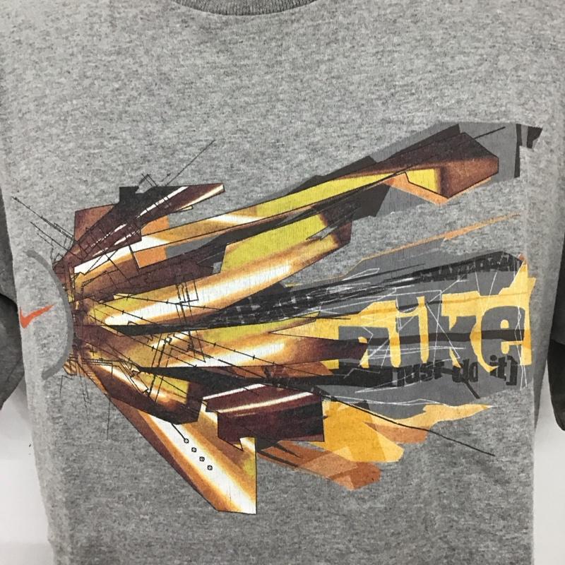 ナイキ NIKE Tシャツ 半袖 USA M プリント 灰 / グレー /  メンズ USED 古着 中古 10128351