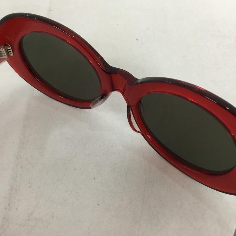 ASIWC ASIWC めがね・サングラス サングラス COCO DE KIMEL ケース付き ロゴ、文字 赤 / レッド / X 黒 / ブラック /  レディース USED 古着 中古 10145511