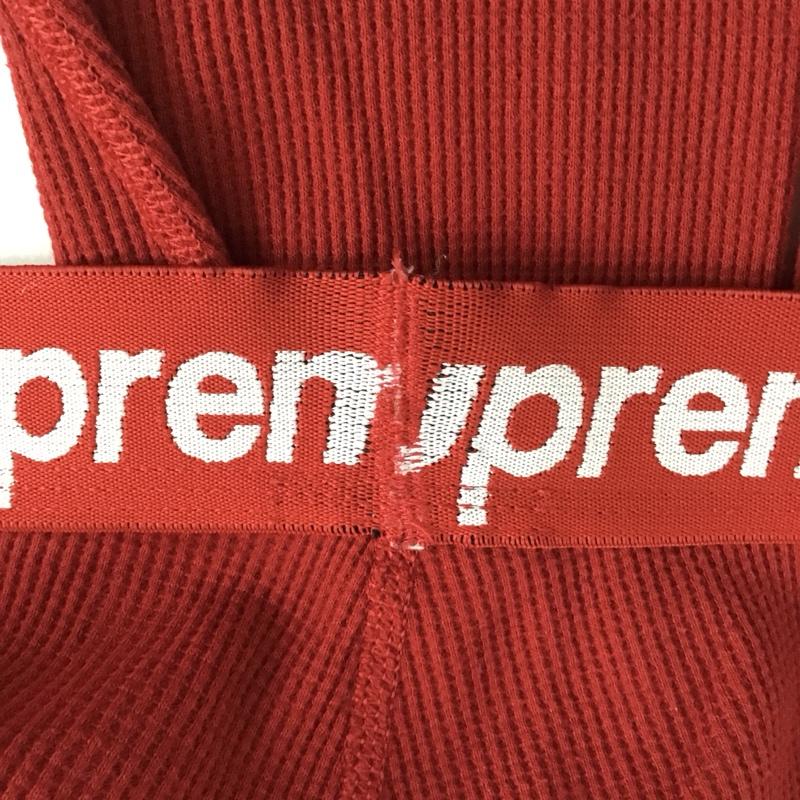 シュプリーム Supreme ボトムス ボトムス 2023-24AW ヘインズ骸骨サーマルパンツ スパッツ アンダーウェア S ロゴ、文字 赤 / レッド /  メンズ USED 古着 中古 10142566