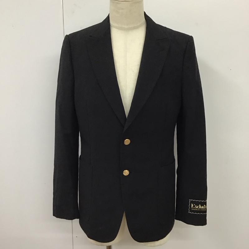 グッチ GUCCI ジャケット、上着 ジャケット、ブレザー Eschatology 金ボタン 48 ワンポイント 黒 / ブラック /  メンズ USED 古着 中古 10119672