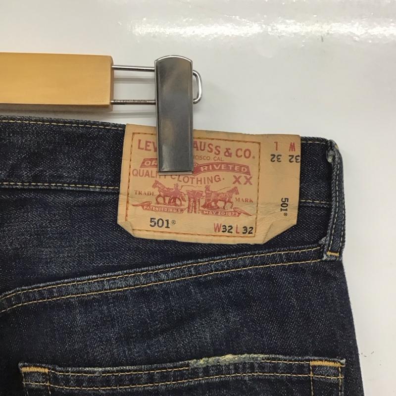 リーバイストラウスアンドコー Levi Strauss & co. パンツ デニム、ジーンズ デニムパンツ ワイドパンツ カジュアルパンツ 32インチ 無地 インディゴ / インディゴ /  メンズ USED 古着 中古 10144923