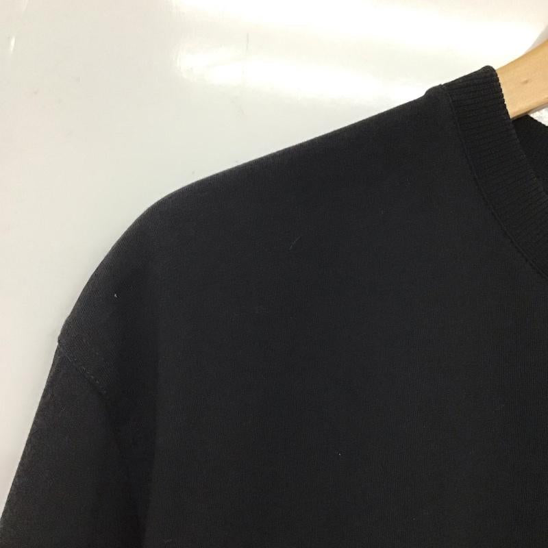バーバリー BURBERRY Tシャツ 半袖 8042232 クルーネック XS ロゴ、文字 黒 / ブラック /  メンズ USED 古着 中古 10133762