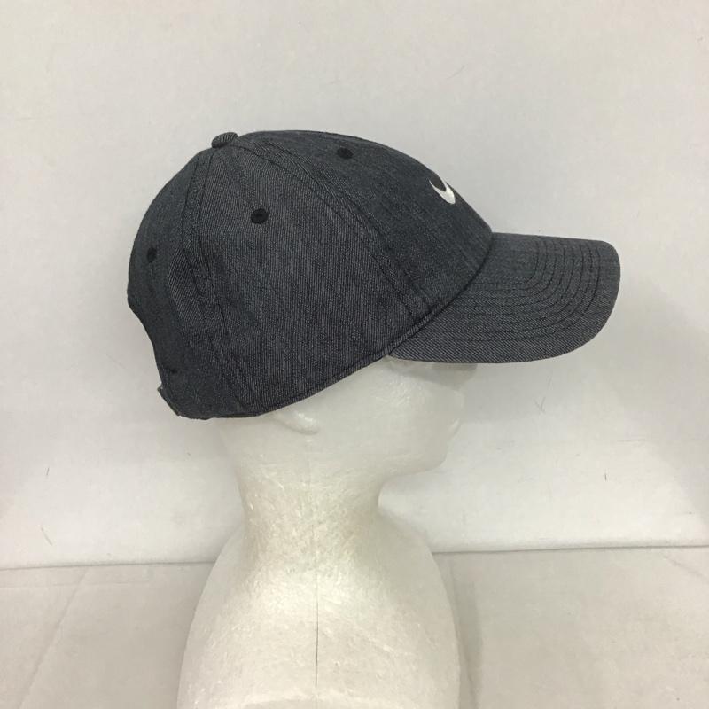 ナイキ NIKE 帽子 キャップ ロゴ、文字 チャコールグレー / チャコールグレー /  メンズ USED 古着 中古 10141149