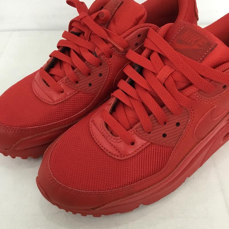 ナイキ NIKE スニーカー スニーカー CZ7918-600 AIR MAX 90 28cm 28.0cm ロゴ、文字 赤 / レッド /  メンズ USED 古着 中古 10131643