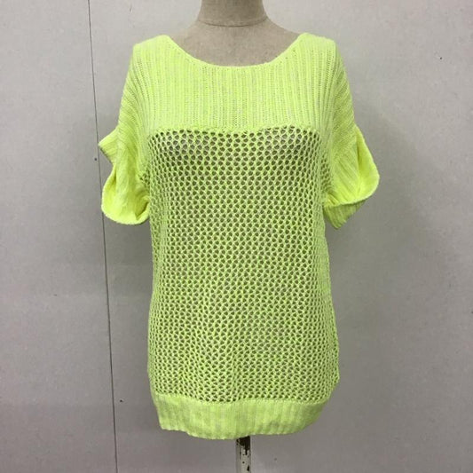 ページボーイ PAGEBOY ニット、セーター 半袖 FREE 無地 マルチカラー / マルチカラー /  レディース USED 古着 中古 10113790