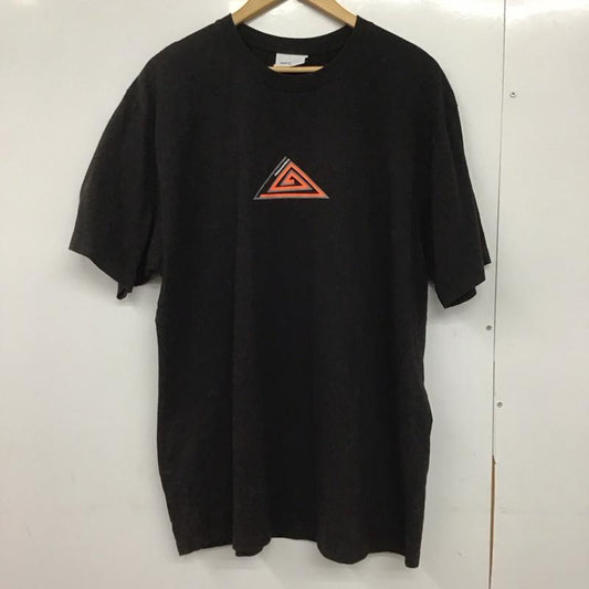 ディスイズネバーザット thisisneverthat Tシャツ 半袖 半袖カットソー プリントTシャツ クルーネックカットソー XL ロゴ、文字 ダークグレー / ダークグレー /  メンズ USED 古着 中古 10145713
