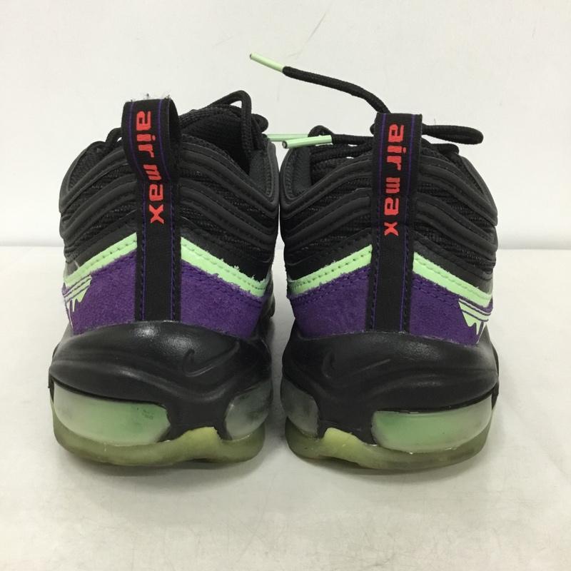 ナイキ NIKE スニーカー スニーカー DC1500-001 AIR MAX 97 ハロウィン 25cm 25.0cm ロゴ、文字 黒 / ブラック / X 紫 / パープル / X 薄緑 / ライトグリーン /  メンズ USED 古着 中古 10144916