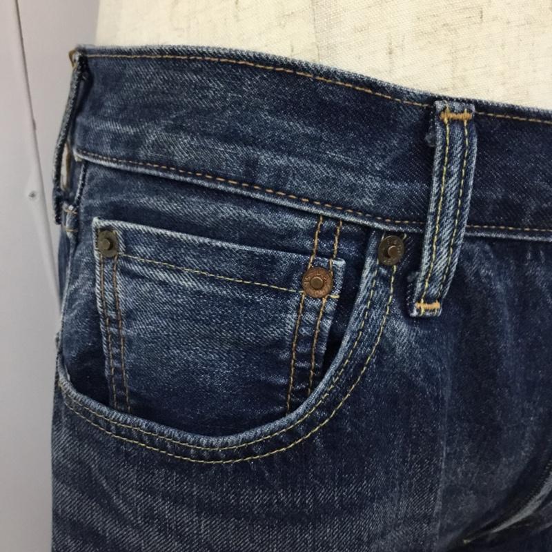 リーバイストラウスアンドコー Levi Strauss & co. パンツ デニム、ジーンズ デニムパンツ ストレートパンツ ワイドパンツ カジュアルパンツ 32インチ 無地 インディゴ / インディゴ /  メンズ USED 古着 中古 10120472