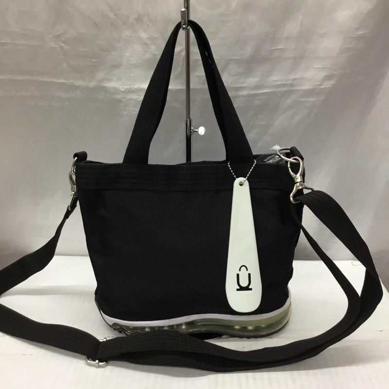 古着 USED ハンドバッグ ハンドバッグ OKERU オケル 2WAY ショルダー スニーカーソール ロゴ、文字 黒 / ブラック /  レディース USED 古着 中古 10119114