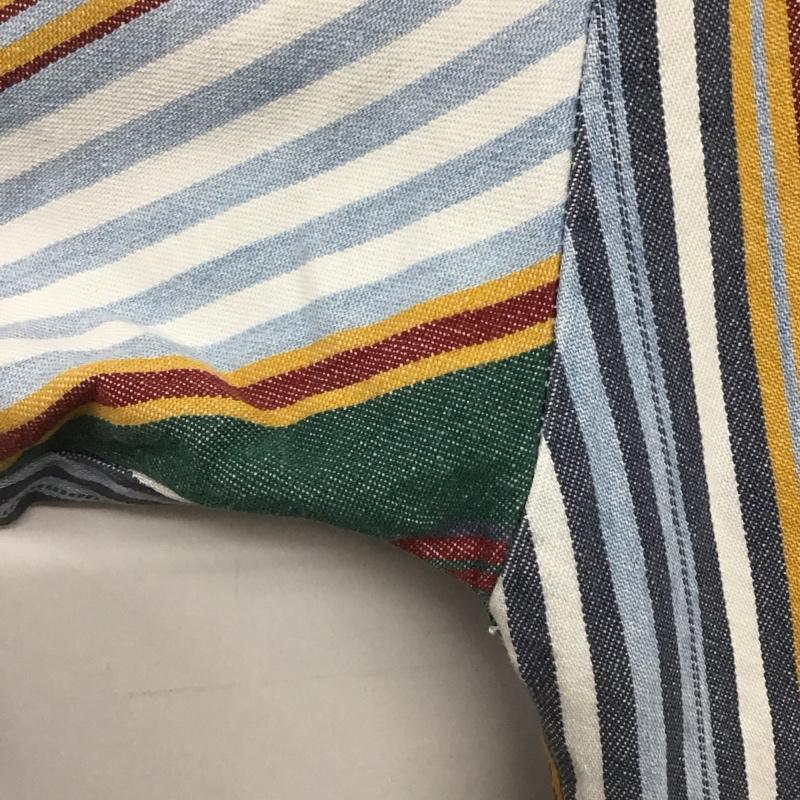 古着 USED シャツ、ブラウス 長袖 長袖シャツ ストライプシャツ カラーシャツ ボタンダウンシャツ M ストライプ マルチカラー / マルチカラー /  メンズ USED 古着 中古 10142599