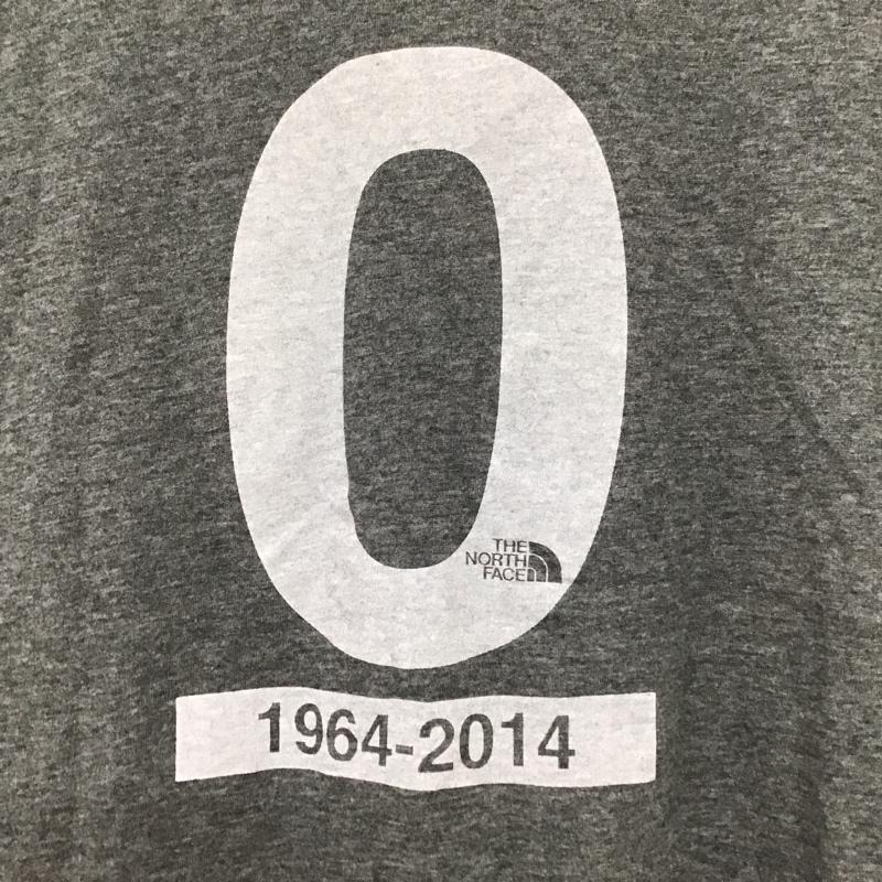 ザノースフェイス THE NORTH FACE Tシャツ 半袖 NT31450I 石井スポーツグループ50th Anniversary コラボレーションTシャツ M プリント X ロゴ、文字 灰 / グレー /  レディース USED 古着 中古 10139345