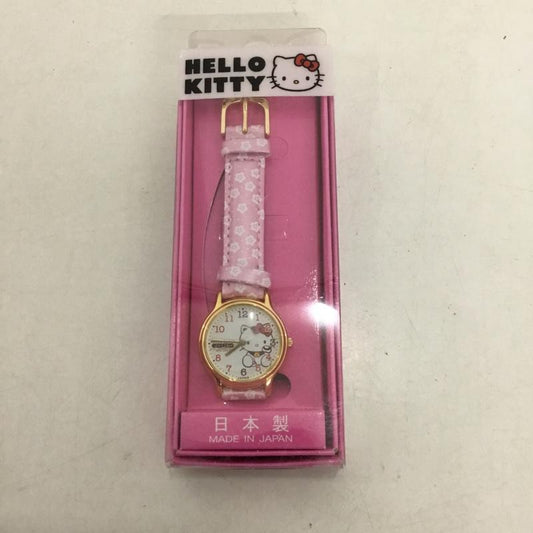 シチズン CITIZEN 腕時計 アナログ（クォーツ式） ハローキティ HELLO KITTY 日本製 0007N003 キャラクター 桃 / ピンク /  レディース USED 古着 中古 10144147