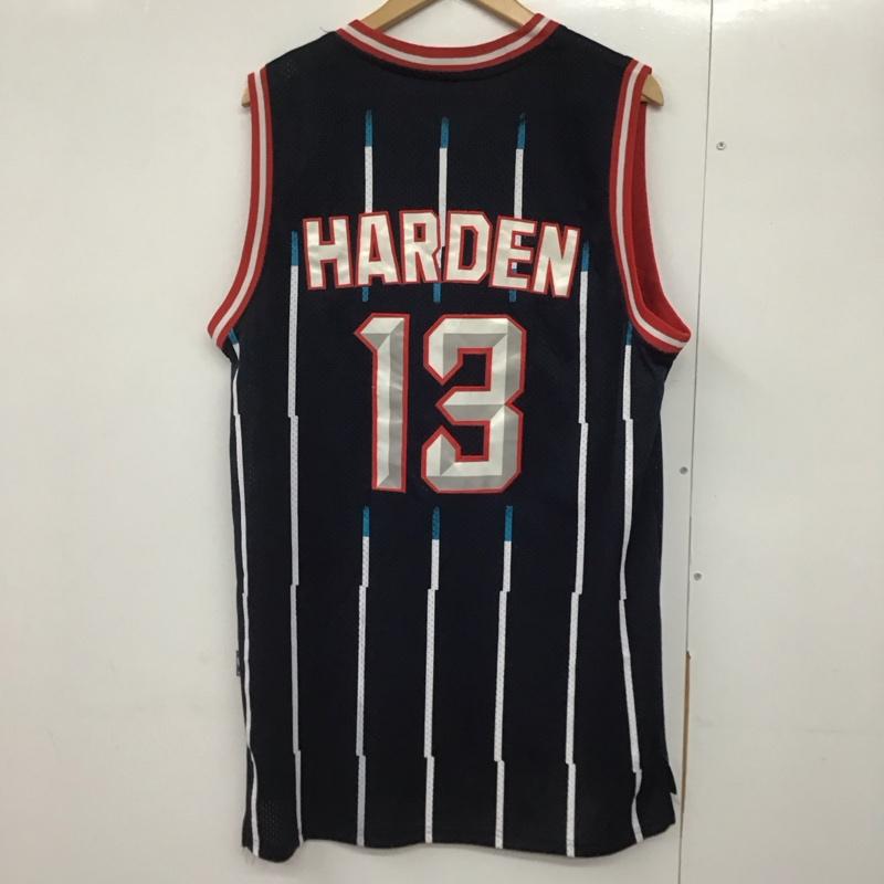 アディダス adidas タンクトップ タンクトップ タンクトップ ノースリーブカットソー Vネック スポーツウェア XXL ロゴ、文字 紺 / ネイビー /  メンズ USED 古着 中古 10142608