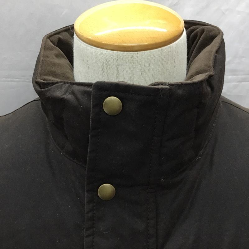 エルエルビーン L.L.Bean ジャケット、上着 ダウンジャケット DBL7 オイルドジャケット S ロゴ、文字 ダークブラウン / ダークブラウン /  メンズ USED 古着 中古 10111396