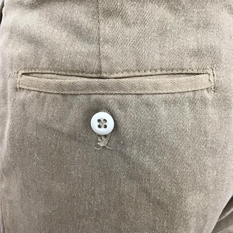 ディッキーズ Dickies パンツ ショートパンツ USA製 ハーフパンツ ロゴ、文字 ベージュ / ベージュ /  メンズ USED 古着 中古 10117967