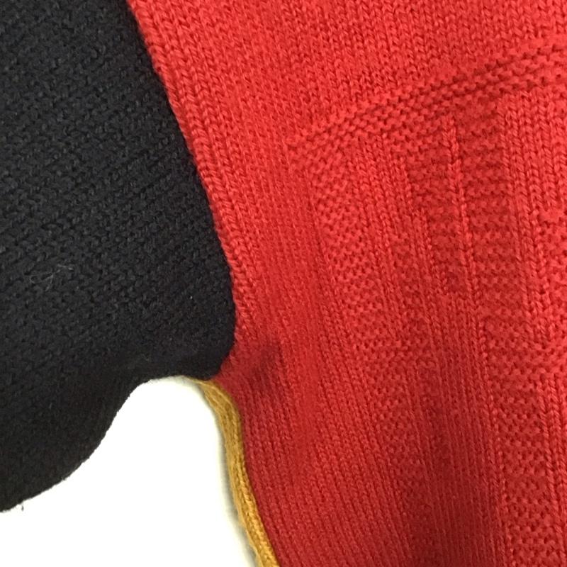 古着 USED ニット、セーター 長袖 長袖ニットカットソー クルーネック セーター プリント マルチカラー / マルチカラー /  メンズ USED 古着 中古 10144779