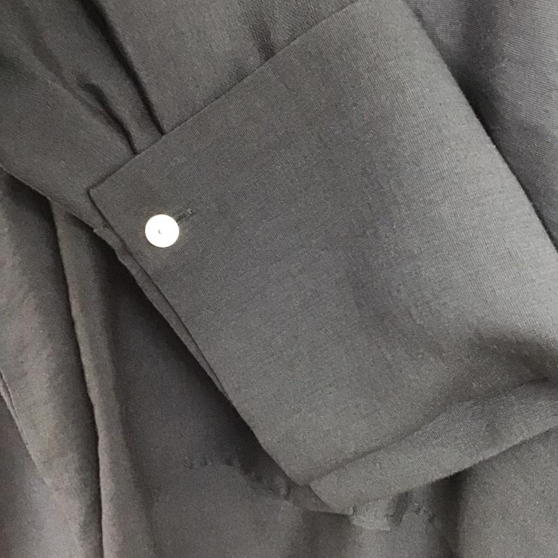 ザラ ZARA シャツ、ブラウス 長袖 無地 紺 / ネイビー /  レディース USED 古着 中古 10142768